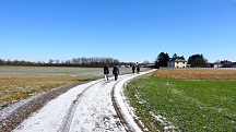 Blick auf die Wanderstrecke nach Ratzersdorf an der Traisen